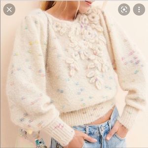 LoveShackFancy Claudette Sweater